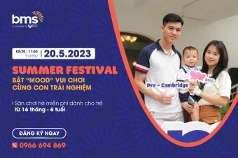 Summer Festival – Bật “Moos” vui chơi, cùng con trải nghiệm tại BMS