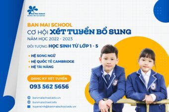 BMS thông báo xét tuyển bổ sung năm học 2022 – 2023