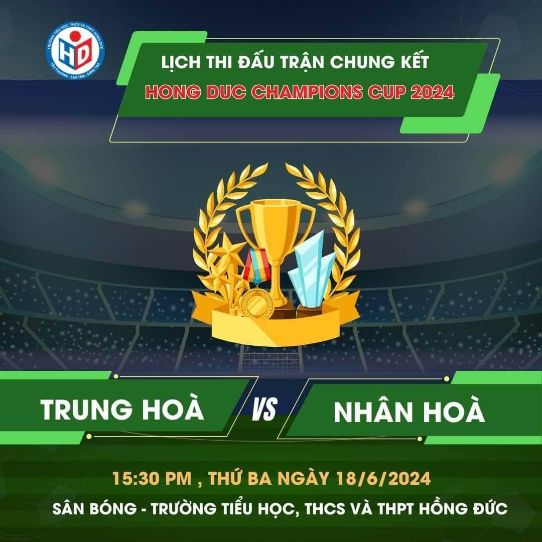 Giải bóng đá tranh cúp hồng đức 2024 – nơi hội tụ những cầu thủ tài năng, đam mê trái bóng