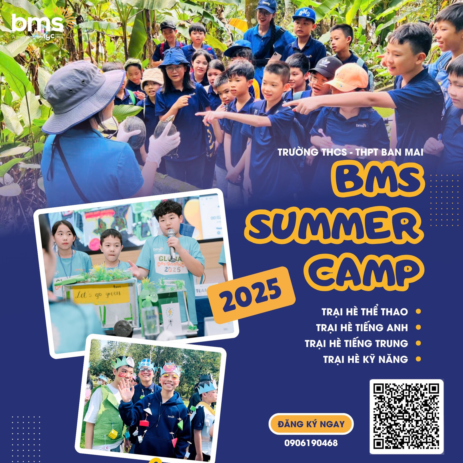 BMS Summer Camp 2025: Mùa hè bứt phá và sẵn sàng hội nhập