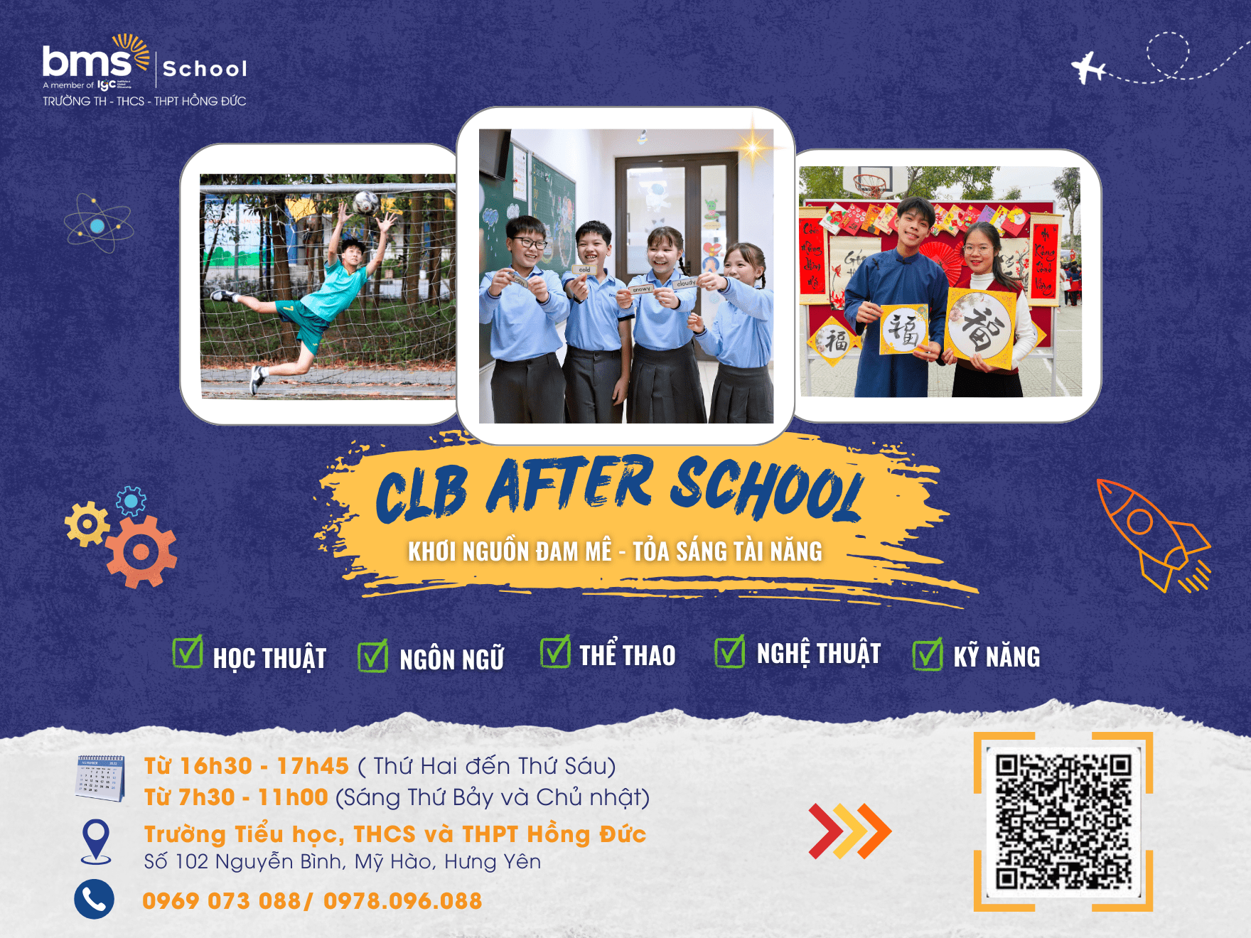 After school BMS Hưng Yên – nơi con tỏa sáng sau giờ học