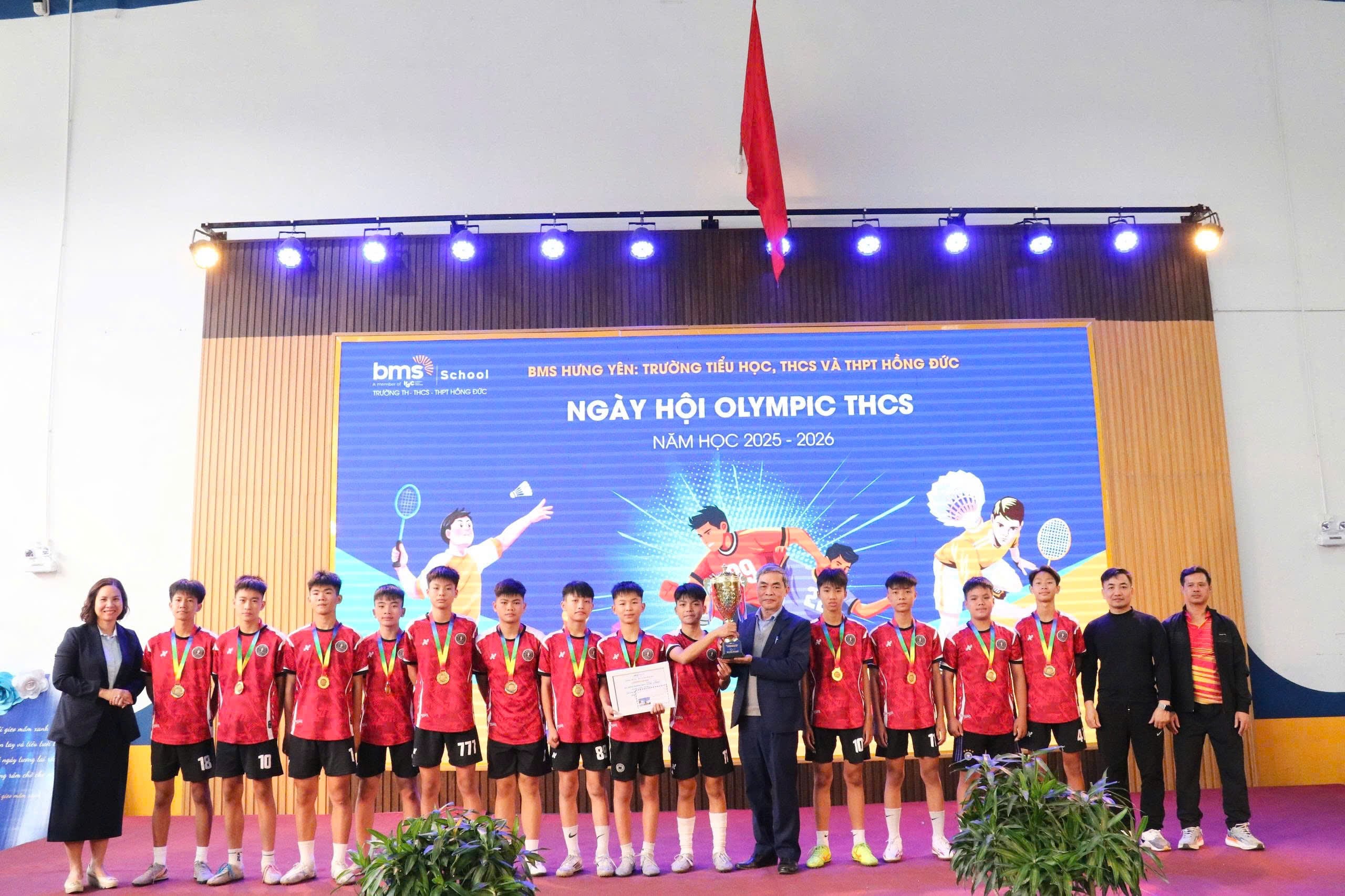 Ngày hội Olympic THCS 2025–2026: Khép lại trong không khí rộn ràng và đầy tự hào