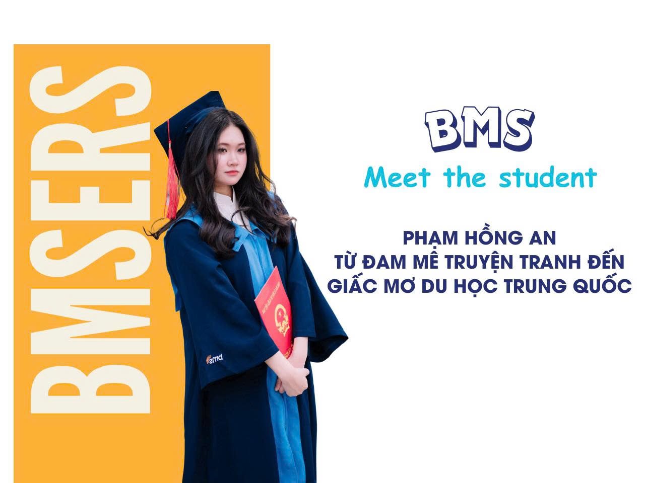 Phạm Hồng An: Từ đam mê truyện tranh đến giấc mơ du học Trung Quốc