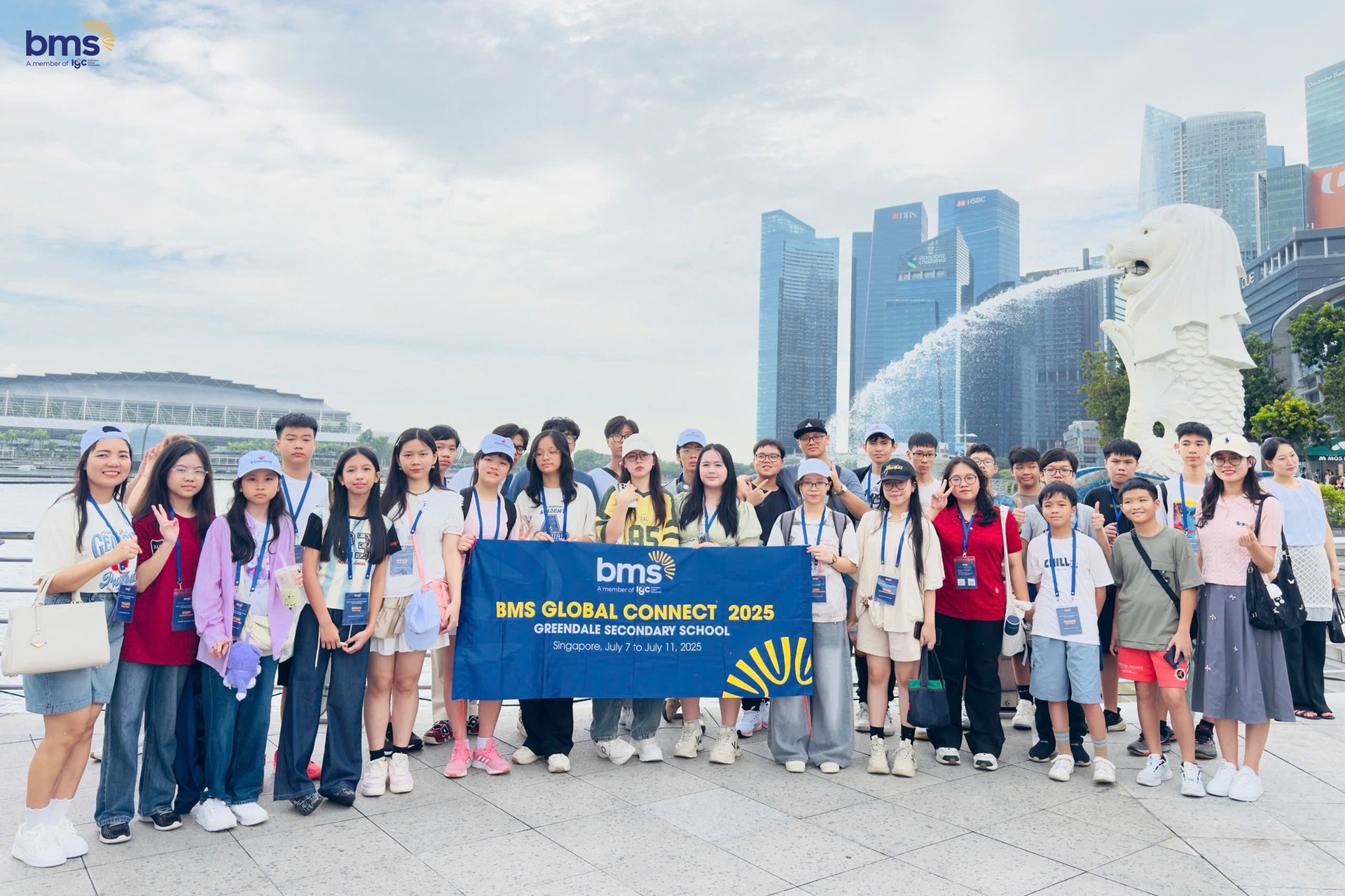 BMS Global Connect 2025: Hành trình học tập và giao lưu quốc tế đầy thú vị của BMSers tại Singapore