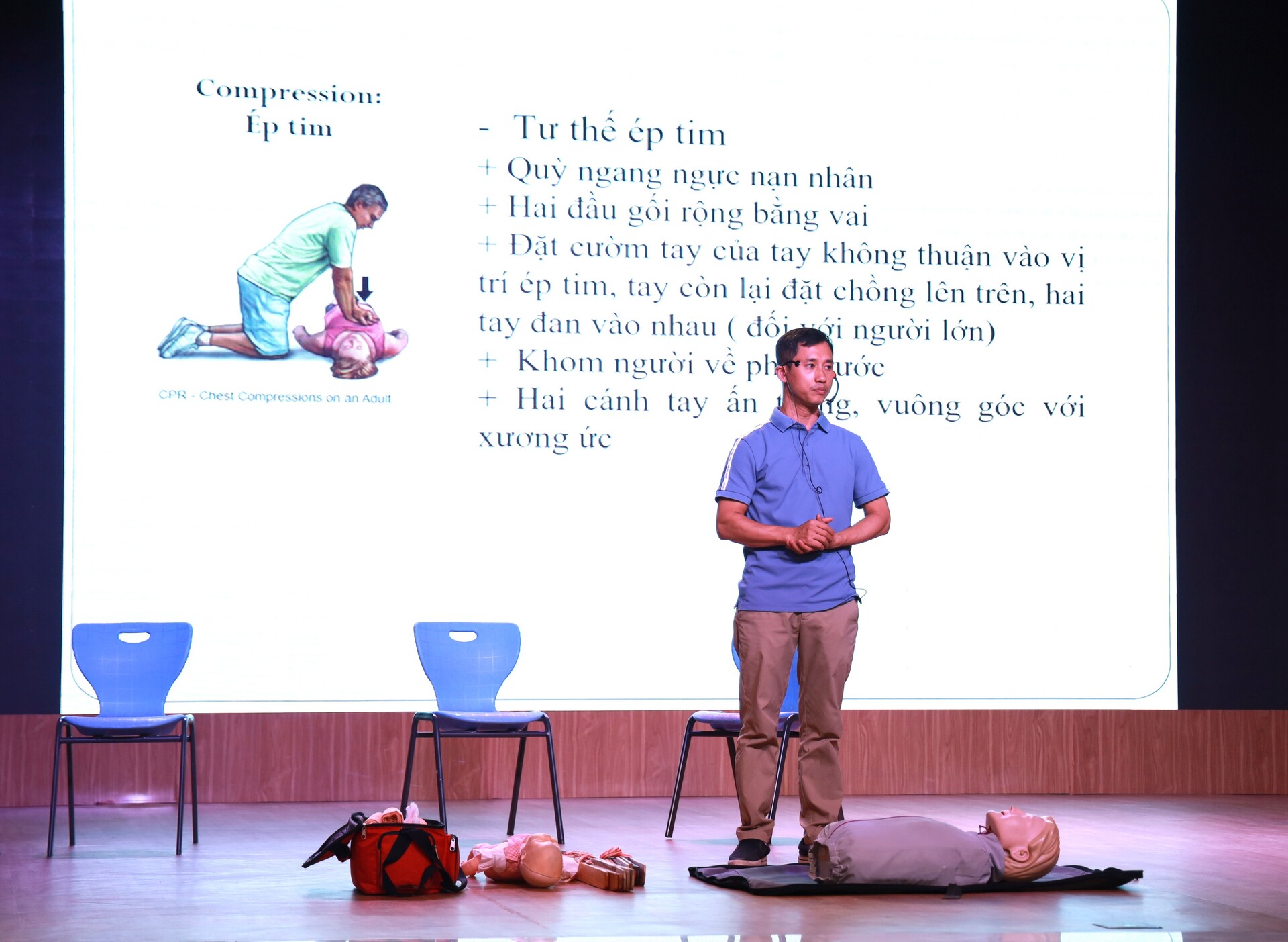 BMS Hà Nội – Trường Tiểu học Ban Mai: Tập huấn sơ cấp cứu vì an toàn và sức khỏe của học sinh