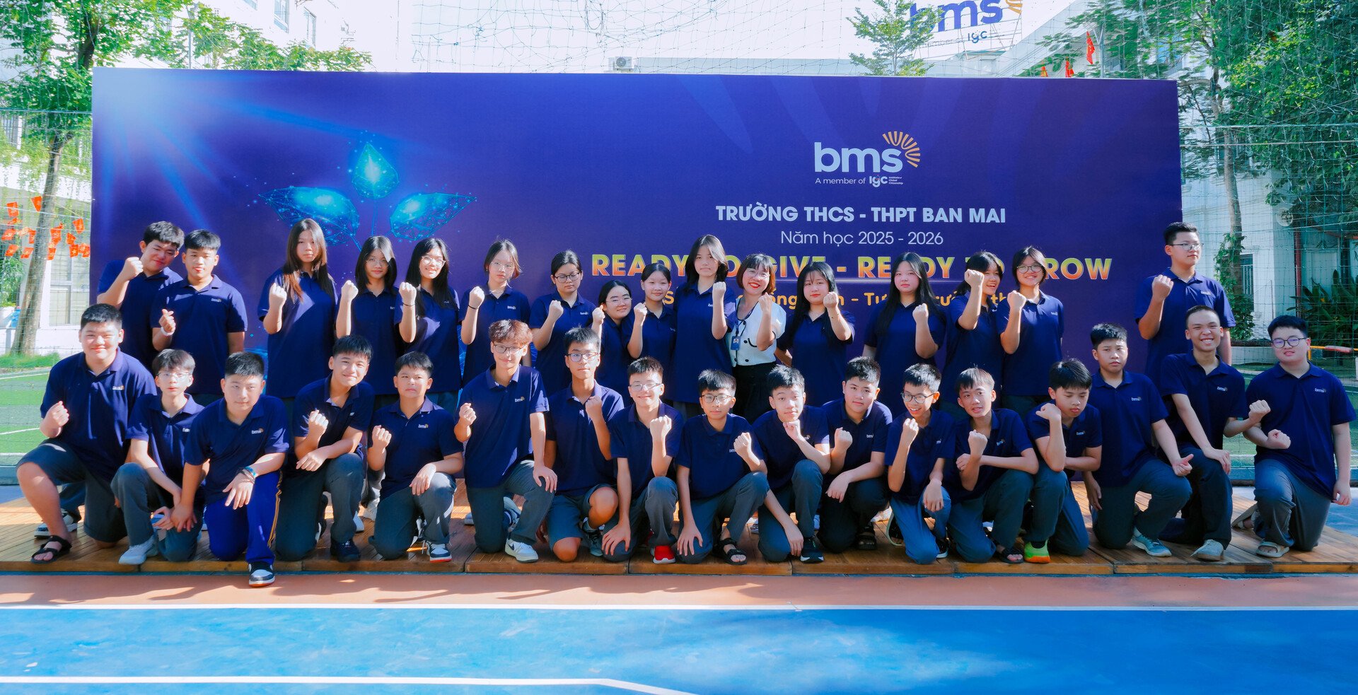 Rộn ràng không khí ngày Tựu trường tại BMS Hà Nội - Trường THCS & THPT Ban Mai