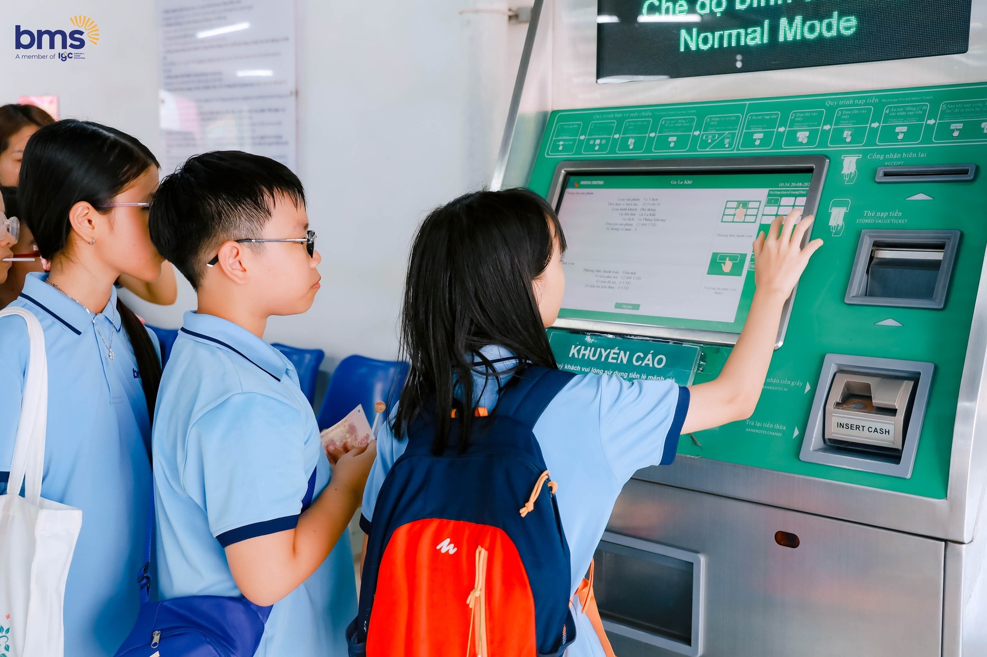 Check-in chuyến tàu đặc biệt cùng Khối 5 BMS Hà Nội - Trường Tiểu học Ban Mai