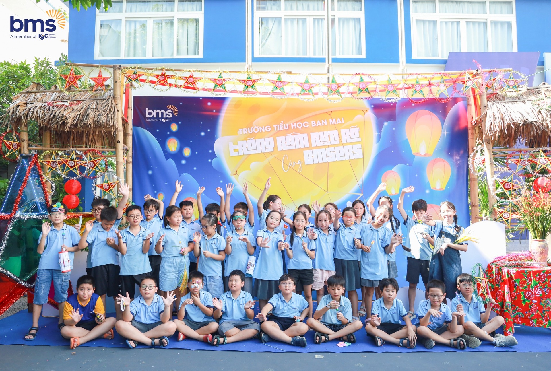 Vui hội Trăng Rằm 2025 - Trung thu ngập tràn yêu thương tại BMS Hà Nội: Trường Tiểu học Ban Mai